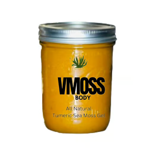 VMOSS TURMERIC SEA MOSS GEL 16 OZ